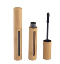 2PCS 6ml Bamboo Silmäripsiputki Tyhjä täyte kosmeettinen meikki pullo säiliö haltija Mascara silmäripsien kasvuöljy