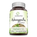 Hämmästyttävä Intia Ashwagandha 500 mg Kasviskapselien täydennysosa ... Valmistettu luonnon Ashwagandha ... ei-GMO: n kanssa...