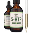 5HTP Liquid Drops - Absorbable ja tehokkaampi kuin 5 HTP kapselia (60 tarjoilua 50 mg 99%+ 5-HTP) serotoniinin lisä mood, uni, ja rentoutuminen kaksinkertainen puu