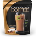 Chike Chai Latte High Protein Iced Coffee, 20 G Protein, 2 Shots Espresso, 1 G Sugar, Keto Friendly ja Gluteenittomat, 14 Tarjoilua (16 Ounce)