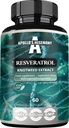 APOLLO's HEGEMONY Resveratrol Korkea annos 400 mg - 60 Vegaanikapselia - 2 kuukautta Supply - 98% Trans-Resveratrol Japanin Knotweed uute - luonnollinen antioksidantti