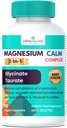 Magnesium CALM Complex 2 in 1 Glycinate ja Taurate 90 yksikköä USA hankki ainesosia Vain Uusi 2024