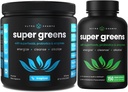 NutraChamps Tropical Super Greens Powder & Super Greens kapselit