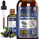 Hydrosiini - Advanced Diuretic Water Retention Support Supplement - Liquid Delivery for Better Absorption - Voikukka, Uva Ursi, Juniorimarja, Sellerin siemen, Vihreä tee & enemmän!