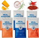 Ateriatehokkaat MB Variety Pack Sampler Savory Protein Supplement, Cheesy Cheese, Buffalo, Unmariored, Grass-Fed Collagen, Lihasten kasvu, Tendon, nivelside, Hiusten ihon korjaus, Gut Health