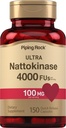 Piping Rock Nattokinaasi Supplement 4000 FU ... 100mg... 150 kapselia...