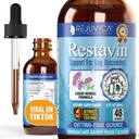 Restavin - Advanced jalan tuki täydentää - neste toimitus parempaan imeytymiseen - C-vitamiini, rauta, valeriaana, kurkuma, magnesium & enemmän!