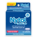 Nytol Quick Caps Nighttime uniapu Difenhydramiini HCI, helppo niellä Caplets Fall Asseep Nopea, 32