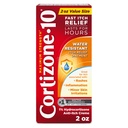 Cortizone 10 Maximum Strength Water Resistant Itch Relief Voide, 1% Hydrokortisoni, nopeatoiminen, anti-Itch Cream for Bug Bites, Ihottuma, Ekseema, Psoriaasi, Myrkytys Ivy, Tammi, Sumac & More, 2 oz
