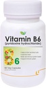 Tavallinen Ken-vitamiini B6 (Pyridoksiini Hydroklooritiatsidi) täydennysosa ... 60 Veg kapselia
