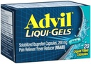 Advil Liqui-Gels 20s Koko 20s Advil Ibuprofeeni Pain Relief Liquid Capsules 20ct