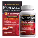 Polyflavonoli Bioflavonoidit, tinnitus Relief, ainutlaatuinen korva Health Formula, sormus korvat tuki, tukee verenkiertoa sisäkorva, edistää kuulon terveys, 90 kapseli, 30 tarjoilua