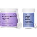 Rael Supplement for Women Bundle - Hormonitasapaino, hedelmällisyys & munasarjatuki (30 päivän tarjonta) & Probiootit, Ruoansulatuskanavan entsyymit, virtsateiden terveys (30 päivän tarjonta)