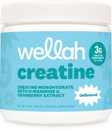 Wellah Creatiini naisille (50 tarjoilua, mautonta) - Creatiini Monohydraatti voide & karpalouute