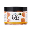 Amazing Yrtit Organic Black Seed Oil Gummies - 500mg per tarjoilu, Cold Pressed Black Cumin Seed, Valmistettu Nigella Sativa, auttaa lisäämään immuniteettia, tukee terveellistä digestio - Orange Flavor 60 Count