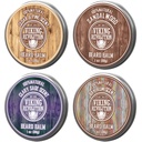 Viking Revolution 4 Parta Balm Variety Pack (1oz Each) - Sandalwood, Pine & Cedar, Bay Rum, Clary Sage - Styles, vahvistaa ja Pehmentää Parrat ja viikset - Vahaa miehille
