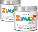 ZIMAX Junior Super antioksidantti lapsille ja nuorille 4-16 vuotta, 100% luonnollinen C-vitamiini, magnesium, D3-vitamiini, Curcumin, inkivääri ja mineraalit