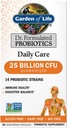 Elämän puutarha Tohtori Formuloitu Probiootit Päivittäinen hoito 30 kapselia 25 miljardia PMY 14 kanta Immuuniterveys Dgestive Balance, Gluteeniton, Soy Free