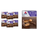 Atkins Pecan Caramel Clusters, 60 Count & Chocolate Caramel Mousse Bars, 5 Count - Low Sugar jälkiruoka Suosikit