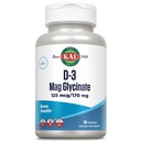 KAL-vitamiini D3 & Magnesium Glycinate, tehostettu absorptio kaava BioPerine, lihas- ja luuterveyden tuki, immuuni tuki & enemmän, ei-GMO, Gluteenittomat, 45 tarjoilua, 90 VegCaps