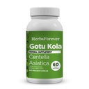 Herbsforever Gotu Kola kapselit Centella Asiatica kasviperäisten täydentää, 800 mg Jokainen 60 Veg kapselit mielen selvyyden, Focus ...