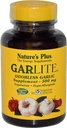 NaturesPlus Garlite Odorless Valkosipuli - 90 kapselia - Kasvisruokaa, Gluteeniton - 90 tarjoilua