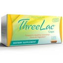 Global Health Trax GHT - ThreeLac Probiotic Capsules, 120 Count - Comprehensive Dgestive Support for Miehet, Naiset ja lapset - Immuunijärjestelmä ja Gut Balance, ei-GMO