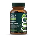 Gaia Yrtit henkinen hälytys - Brain Support Supplement to Help Young Focus & Memory* - Eleuthero, Ginkgo Leaf, Gotu Kola, Rosemary & Kaura - 60 Vegan Liquid Phyto-Capsules (15 päivän toimitus)