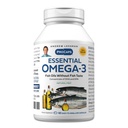 Andrew LESSMAN Essential Omega-3 Mint - 60 Softgels - Ultra-Pure, High Potency Omega-3 Oils. Korkea DHA, ei vatsavaivoja, ei tuholaisia, ei elohopeaa. Pieni Helppo niellä Softgels