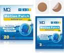 MQ 20ct Motion Paikat, tumma väri, merisairauspaikat Non Drowsy & Waterproof, Risteilyalus Matkustaa Essentials, Nopea toiminta & Pitkäikäisyys 72H
