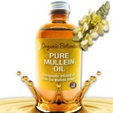 Mullein Oil - Organic Earaches, Tinnitus & Kids - Herbal Extract rauhoittava helpotus (4 oz)