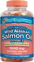 Pure Alaska Omega-3 Wild Alaskan Salmon Oil 1000mg 210 ist
