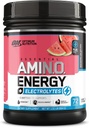 Optimum Nutrition Essential AMIN.O Energy & Electrolytes - Energy, Focus & Post-workout Lihasten Recovery - Watermelon Pre-Workout Electrolyte Powder Drink - Watermelon Splash, 1.51 Lb (72 Servings)