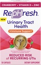 Refresh Cranberry Virtsatie Tract Health Plus Immuuni täydentää, sekoitettu D-vitamiini + sinkki - 50