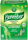 Benefiber Maku-Ilmainen, sokeriton kuitu Supplement Stick Packs for Ruoansulatus / 28 Count (6 pakkaus)