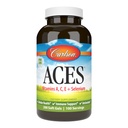 Carlson - ACES, A-, C-, E- ja Seleeni, Cellular Health & Immunosupport, antioksidantti, 200 Softgels