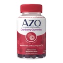 AZO Cranberry Virtsatie Terveys Gummies Ravintolisä, 2 Gummies = 1 lasi karpalomehua, auttaa puhdistaa & suoja, luonnon marjan maku, ei-GMO, 72 Gummies