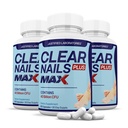 Justified Laboratories (3 pakkaus) Clear Nails Plus Max pillerit 40 miljardia PMY Probiootti 60 kapselia