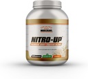MUSCLEOLOGY Nitro-Up Hydrolyzed Whey Isolate Protein, infusoitu BCAA:n, EAA:n ja digestiivisten entsyymien (Vanilla, 5 punta) kanssa