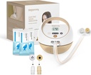 Electric Nenän kastelujärjestelmä Sinus huuhtelukone 30 Salt Packets, nenän puhdistaja Sinus Adult, Nasal Flush System Congestion & Running Nose Relief, nenän puhdistusaine (Device Auto Clean)
