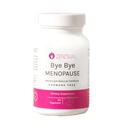 ZENZSUAL Bye Bye Menopause melatoniinin kanssa Natural Menopause Tuki naisille Hot Flashs, Night Heats, Hormoni tasapaino & levollinen uni Vegaani, Estrogeenivapaat vaihdevuosia täydentää 60 kapselia