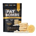 MariGold Keto Fat Bombs - Sitruuna Coconut - Low Carb, Collagen Rich, Grass-feed Ghee, Luomu kaakaovoi, gluteeniton, ei-GMO (1 pussi, 5 tarjoilua)