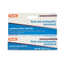 Rugby First Aid Antiseptinen voide, Povidoni Jodi USP 10% Topical Solution, auttaa estämään infektioita pienissä paloissa, scrapes ja Burns - 1 Oz.