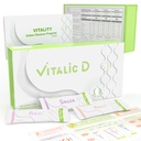 Vitalic D, 3-päiväinen puhdistusohjelma & Gut Health Support ... Kasvipohjainen detox-jauhejuomaa digestiivisille reseteille, kevyt tunne ja päivittäinen hyvinvointi Apple Flavor