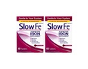 Slow Fe, High Potency Iron 45 mg, hitaasti vapautuva - 60 tablettia - 2 tabletin pakkaus