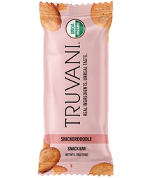 Truvani Plant Based Välipalat Snickerdoodle 1 Pack ... 5g Proteiini USDA Organic and Vegan...