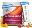 Lubracil Menopause Gummies & Upodical Vulva Cream Bundle ... Hormoniton tuki kuumille välähdyksille, emättimen kuivumiselle, kutinalle, mielialan heilumiselle ja yöhikoilulle, joissa on musta Cohosh, Ashwagandha, Omega-7 & E-vitamiini