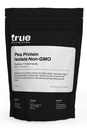 True Nutrition Pea Protein Powder Isolate - 25g ei-GMO Vegan Protein Powder per Serving - Low Carb, Low Fat, High Leusine - Gluteeniton, Dairy Free, Soy Free - Ranskan Vanilla - 1LB