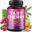 BMVINVOL Tart Cherry 20:1 Extract - Plus Moringa, Chanca Piedra, selleri, karpalouute ja enemmän - 90 kapselia - 3 kuukauden toimitus