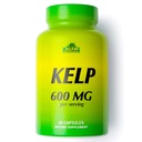 ALFA VITAMINS Kelp Supplement, 600 mg Natural Seaweed Kelp (Ascophyllum Nodosum), Rich Jodi & Fucoidan, Tukee Kilpirauhasen & Metabolinen toiminto, Päivittäiset vitamiinit hyvinvointi, Ei GMO, 90 tablettia
